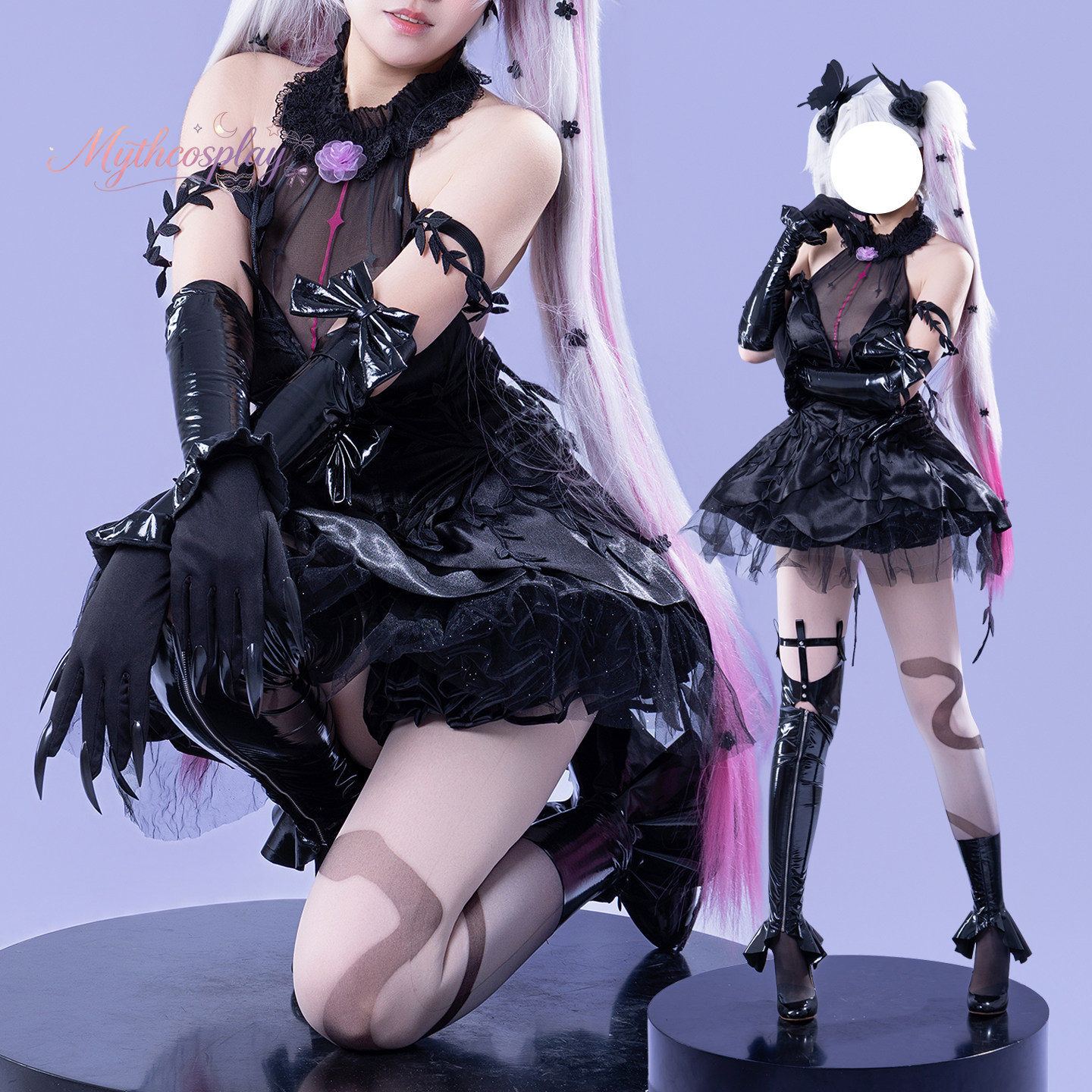 Formal Dress - ชุดคอสเพลย์ลิลิธ FGO ฉลองครบรอบ 10 ปี ชุดเดรสสีดำสำหรับงานฮาโลวีน