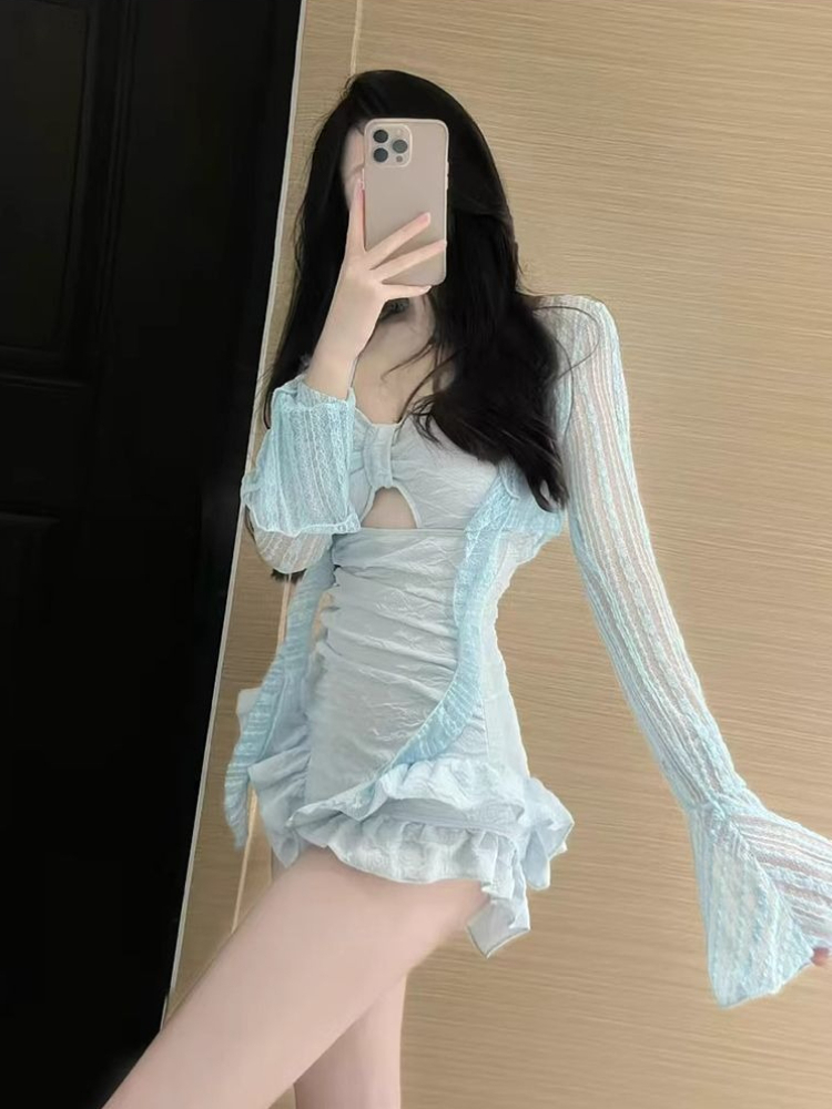ชุดว่ายน้ำแบบเต็มตัวสำหรับผู้ห - Womens Suit บทวิจารณ์และราคา