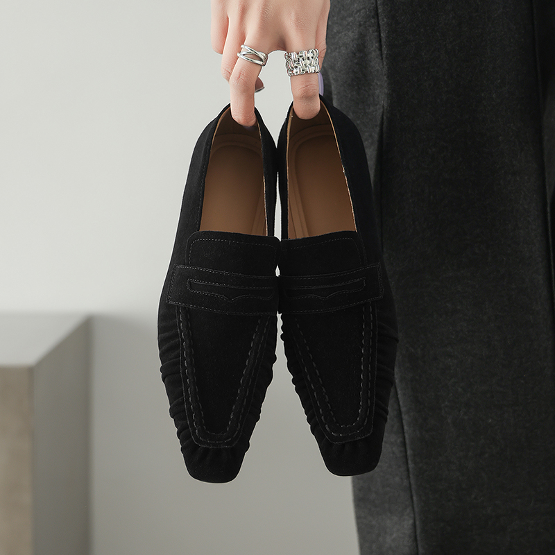 รองเท้าส้นเตี้ยหนังแท้สำหรับผู - Womens Heels บทวิจารณ์และราคา