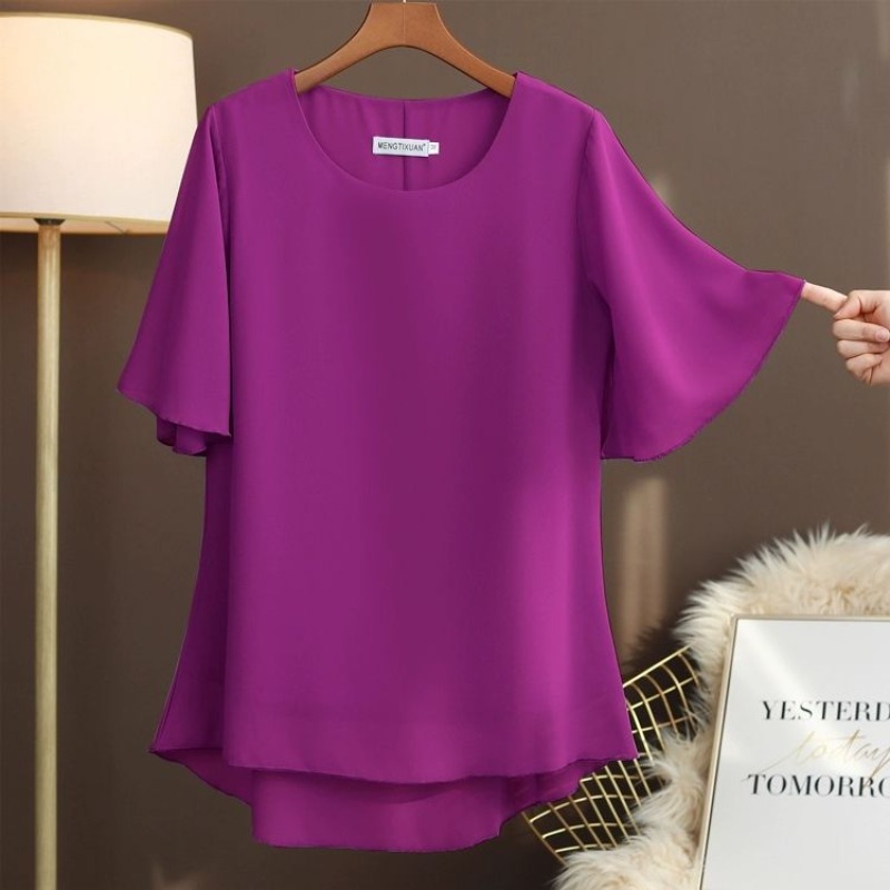 เสื้อเชิ้ตผ้าไหมไซส์ใหญ่ ดีไซน - Silk Blouse บทวิจารณ์และราคา