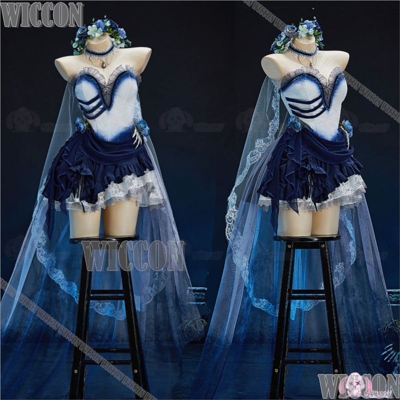 Corpse Bride ฮาโลวีนคอสเพลย์ชุ - Formal Skirt บทวิจารณ์และราคา
