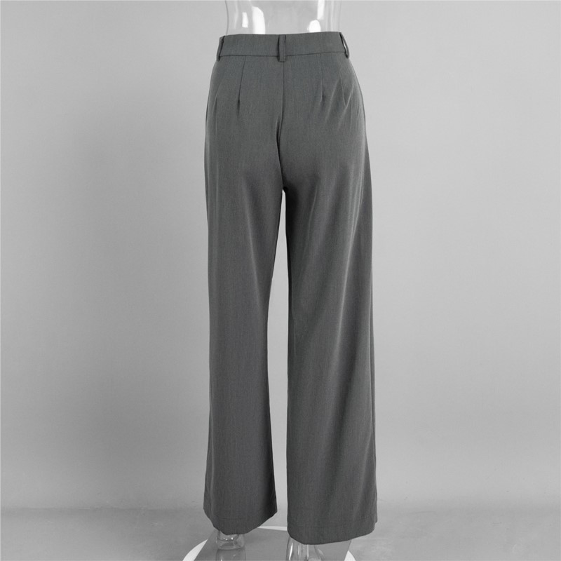 กางเกงสูทผู้หญิง ทรงขากว้าง เอ - Tailored Trouser Wide บทวิจารณ์และราคา